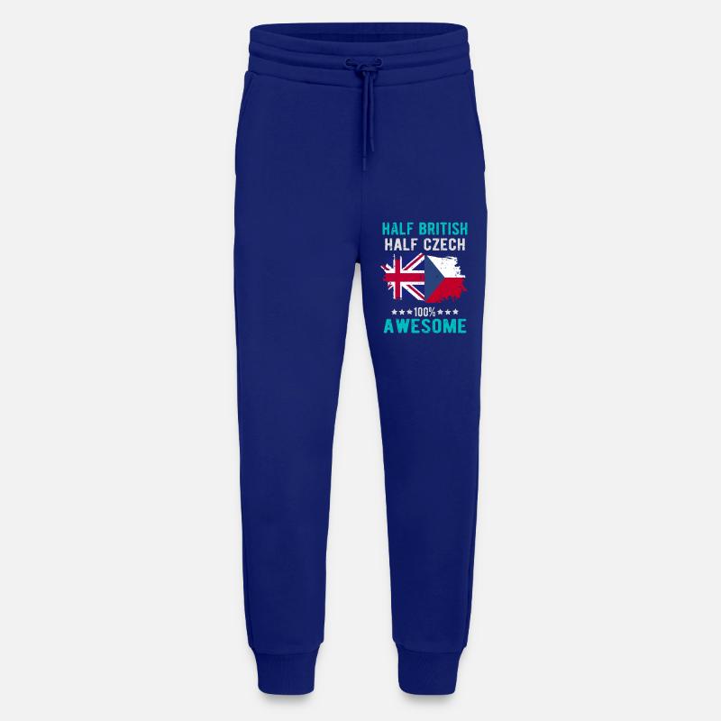 Halb Brite Halb Tscheche - Jogginghose - made by SPREAD - Iconic Blue