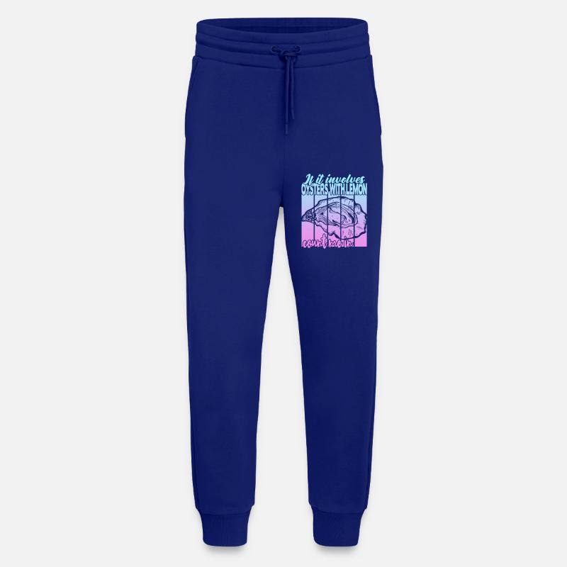 Austern mit Zitrone - Jogginghose - made by SPREAD - Iconic Blue