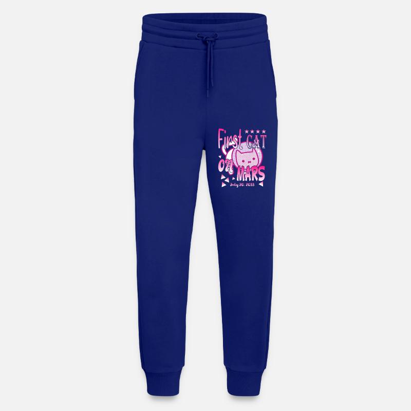 First Cat on Mars - Jogginghose - made by SPREAD - Iconic Blue