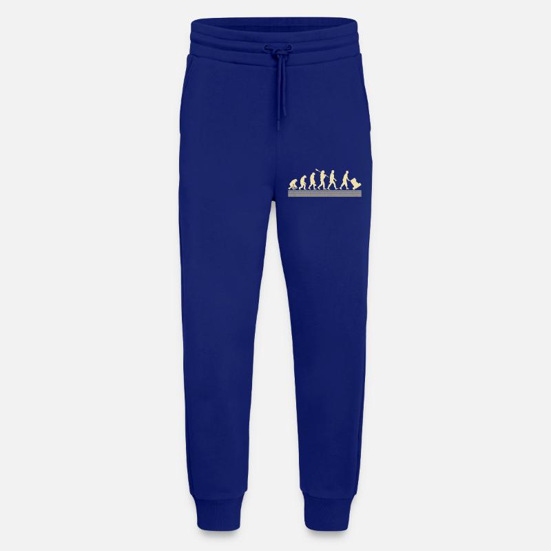 Évolution logisticienne - Pantalon de jogging bio décontracté fabriqué en UE - Iconic Blue