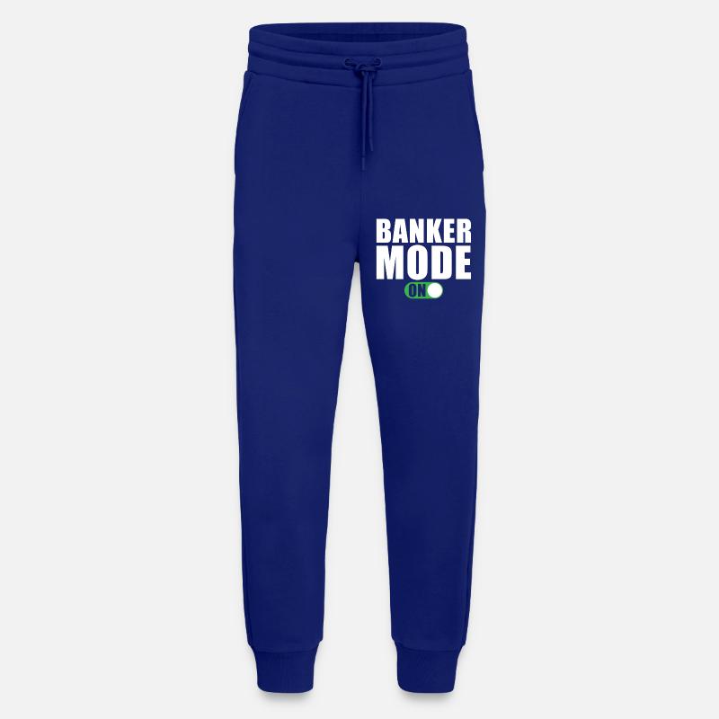 Banker Modus Ein - Jogginghose - made by SPREAD - Iconic Blue