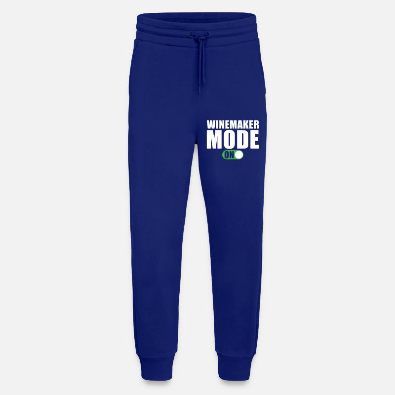Winemaker mode On - Jogging Pants - made by SPREAD  - Iconic Blue