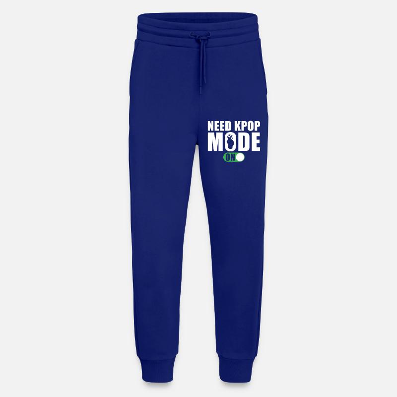 Need Kpop Mode - Jogging Pants - made by SPREAD  - Iconic Blue