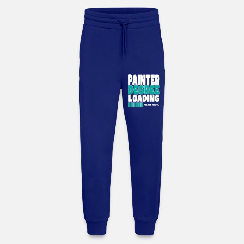 Painter invites training - Jogging Pants - made by SPREAD  - Iconic Blue