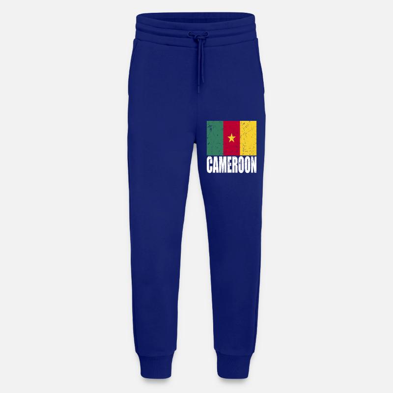 Cameroon flag - Jogging Pants - made by SPREAD  - Iconic Blue