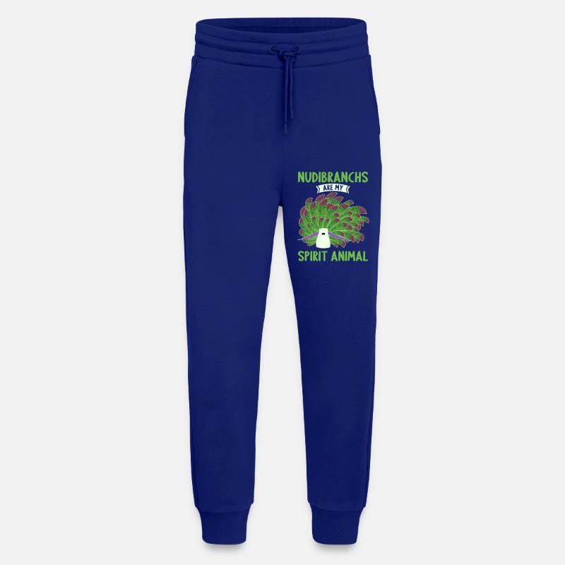 Nudibranches nudibranches - Pantalon de jogging bio décontracté fabriqué en UE - Iconic Blue