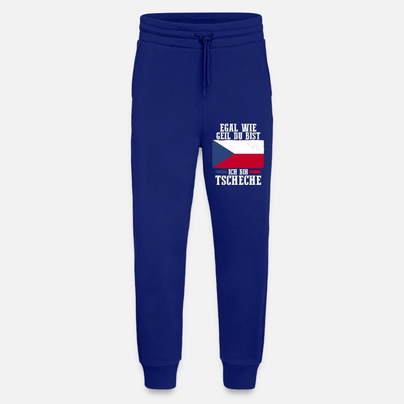 Tchèques République tchèque - Pantalon de jogging bio décontracté fabriqué en UE - Iconic Blue