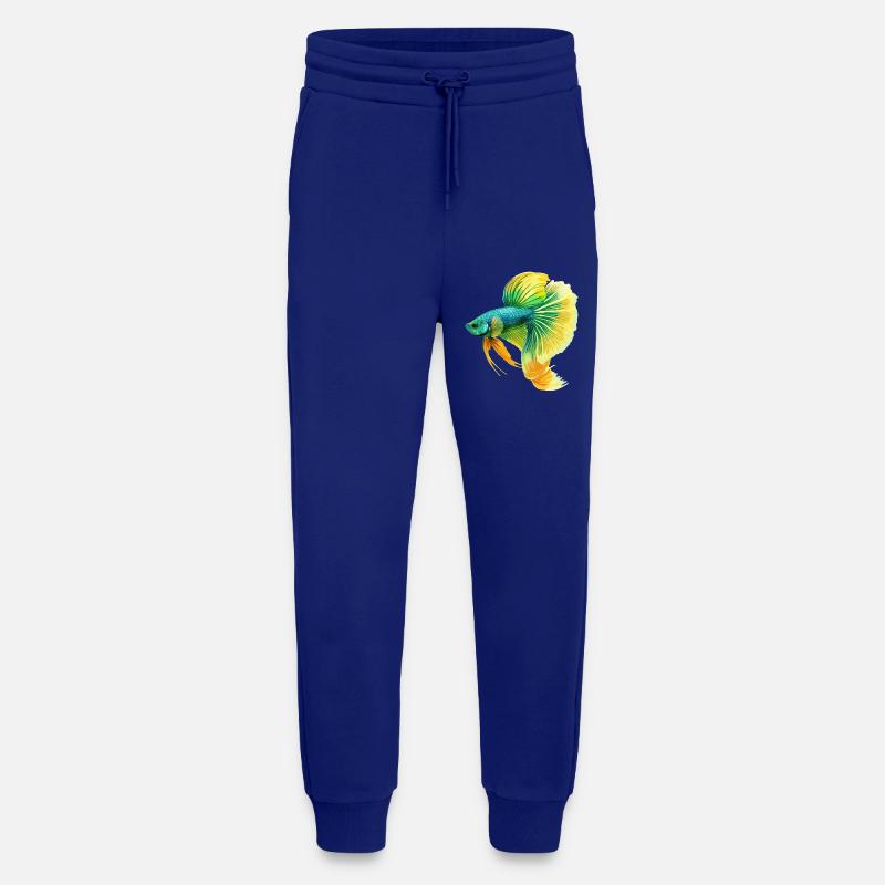 Bettas Betta Fish Betta - Jogging Pants - made by SPREAD - Iconic Blue
