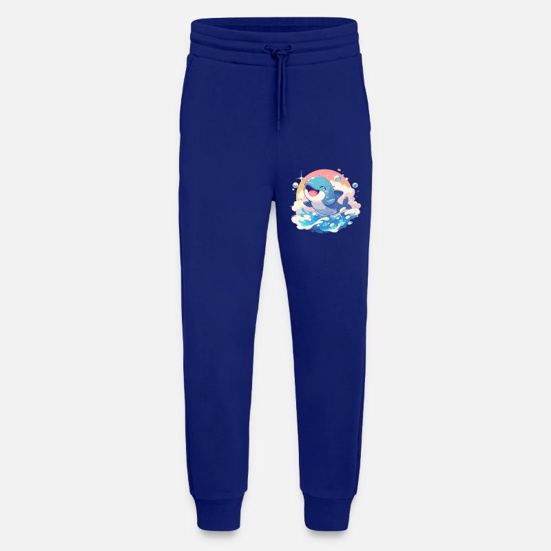 Dolphin Delfine Delfin - Jogginghose - made by SPREAD - Iconic Blue