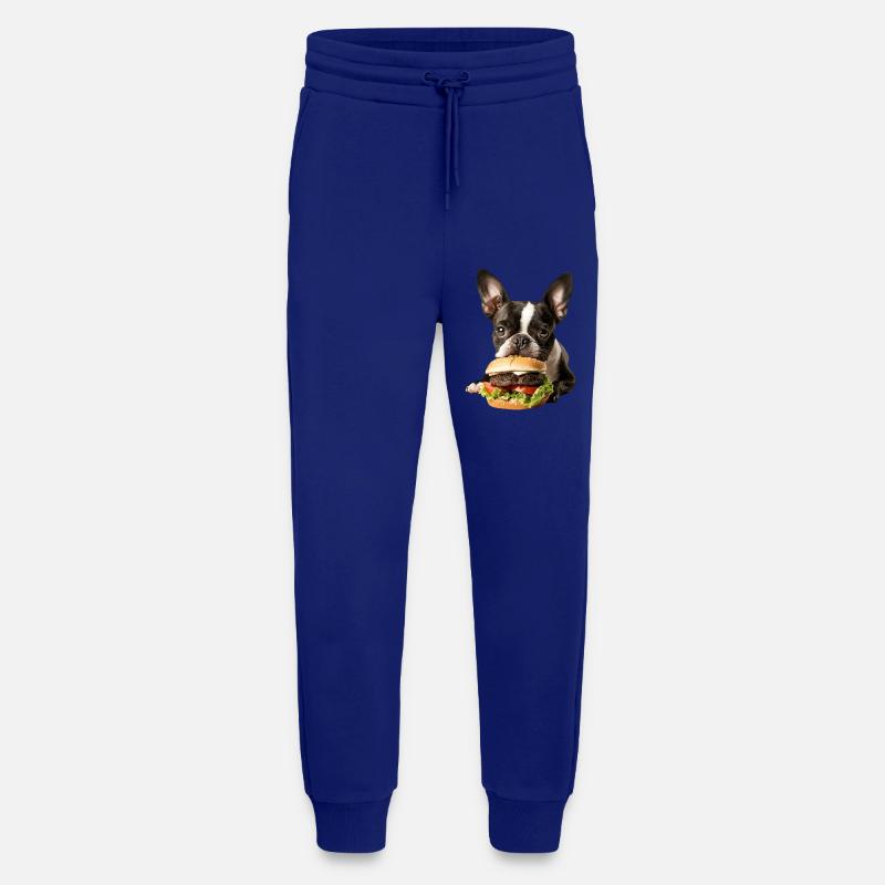 Boston Terrier - Jogginghose - made by SPREAD - Iconic Blue
