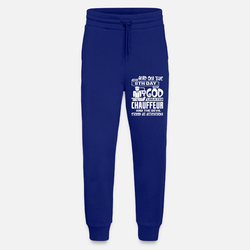 Chauffeur God Created Chauffeur - Jogging Pants - made by SPREAD - Iconic Blue