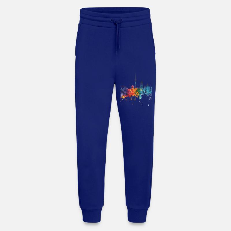 Okazaki - Jogging Pants - made by SPREAD  - Iconic Blue
