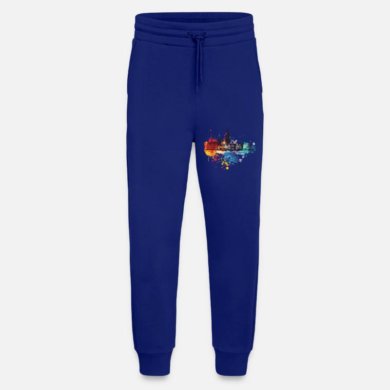 Vlaardingen - Jogging Pants - made by SPREAD  - Iconic Blue
