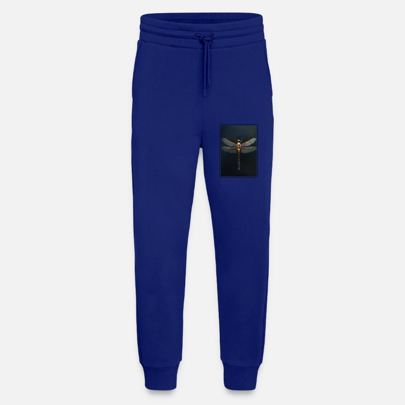 Libellules Libellule - Pantalon de jogging bio décontracté fabriqué en UE - Iconic Blue