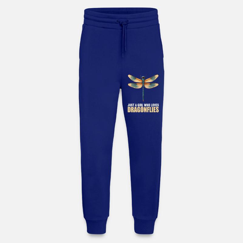 Libellules Libellule - Pantalon de jogging bio décontracté fabriqué en UE - Iconic Blue