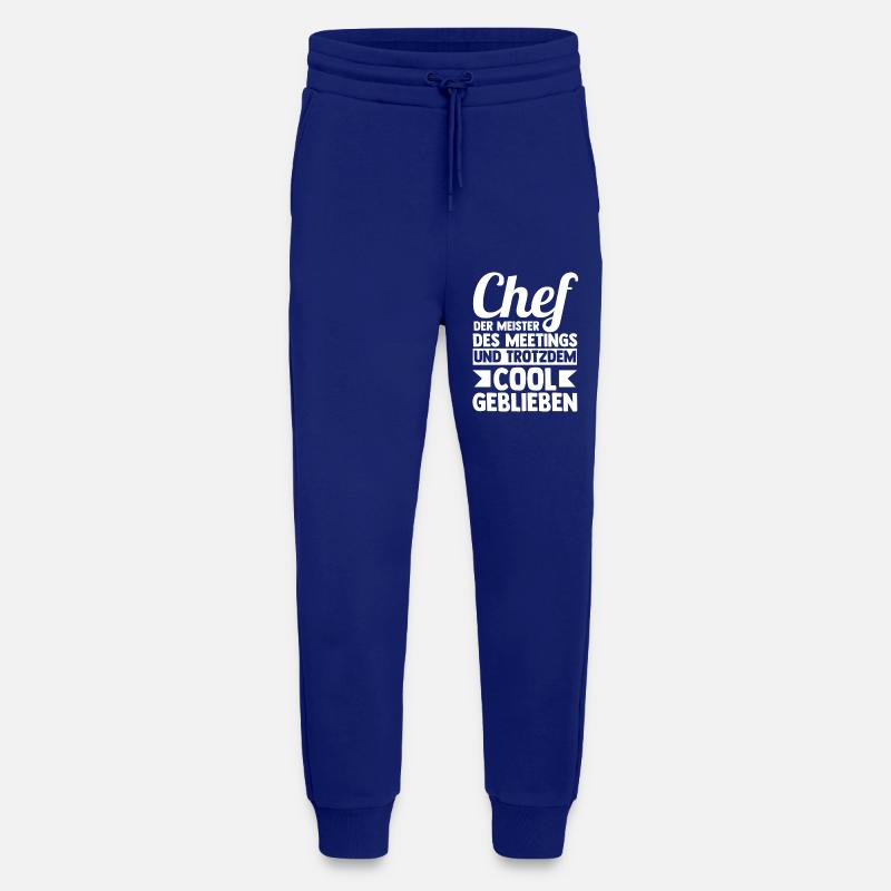 Teamleiter Chef Abschied - Jogginghose - made by SPREAD - Iconic Blue