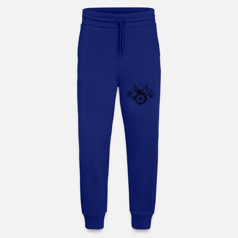 Berge Kompass - Jogginghose - made by SPREAD - Iconic Blue