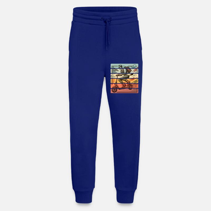 E-Scooter E-Roller Tretroller - Jogginghose - made by SPREAD - Iconic Blue