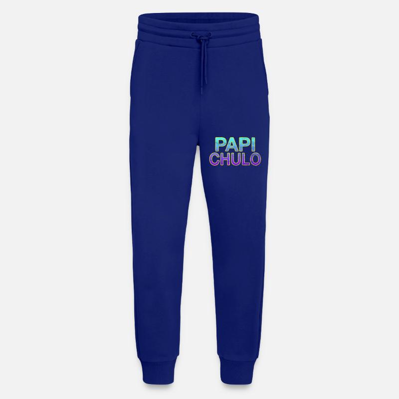 Papi Chulo - Stylish lettering - Jogging Pants - made by SPREAD  - Iconic Blue