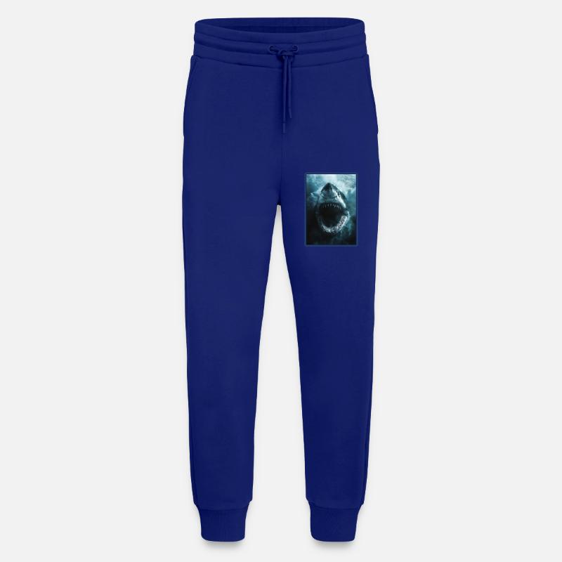 Sharks Shark - Jogging Pants - made by SPREAD  - Iconic Blue