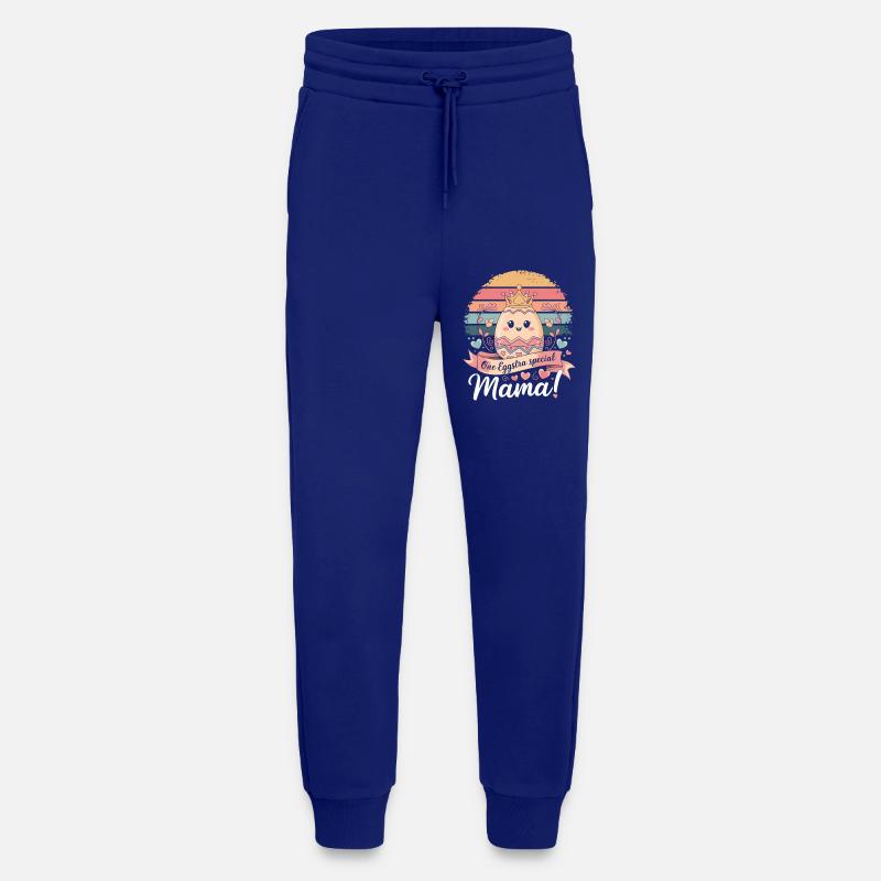 Eggstra mama Easter - Jogging Pants - made by SPREAD  - Iconic Blue