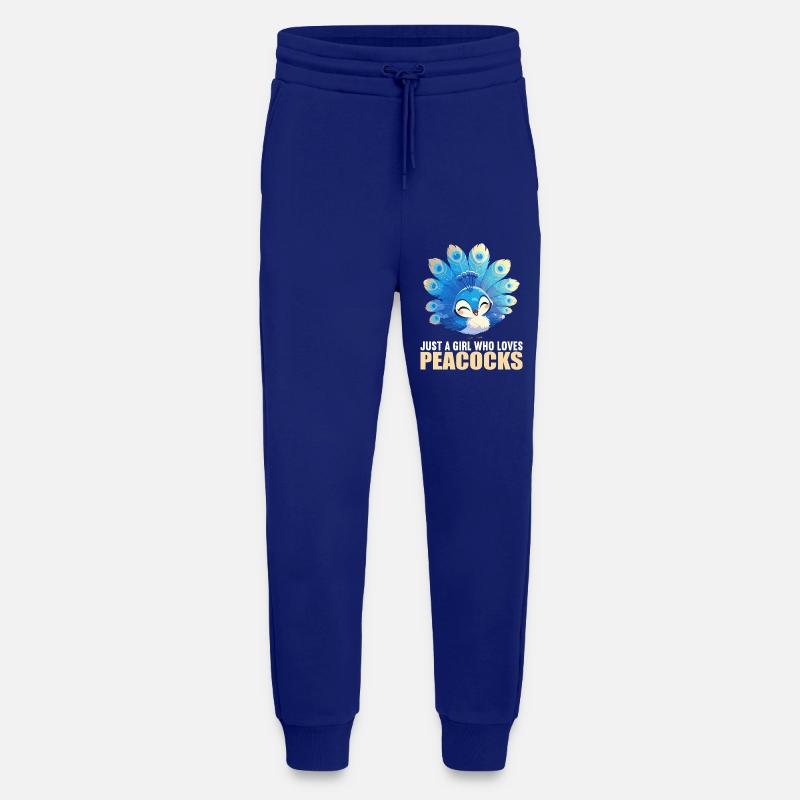 Peacocks Peacock - Jogging Pants - made by SPREAD  - Iconic Blue