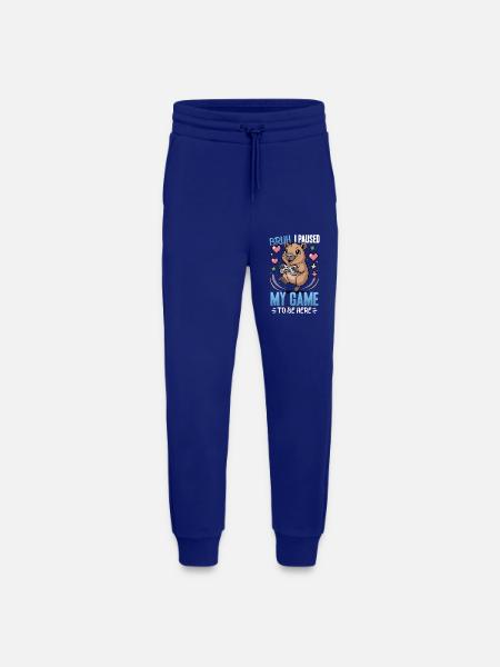Capybara Gamer Gaming - Jogging Pants - made by SPREAD  - Iconic Blue