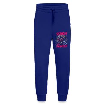 Serious About Tarentules Araignée De Compagnie Née En 2010 - Pantalon de jogging bio décontracté fabriqué en UE - Iconic Blue - Devant