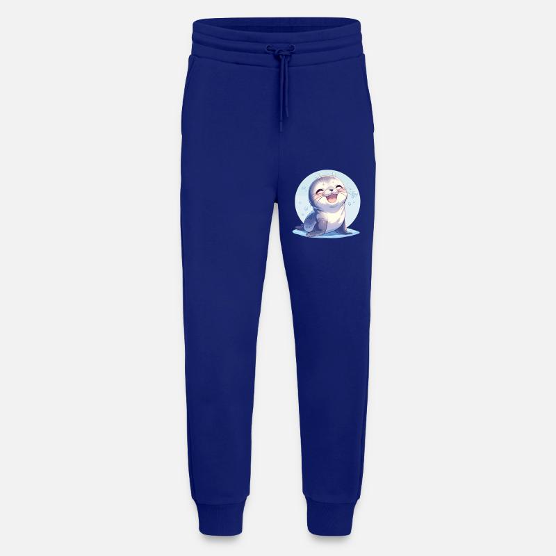 Seals, Seal - Jogging Pants - made by SPREAD  - Iconic Blue