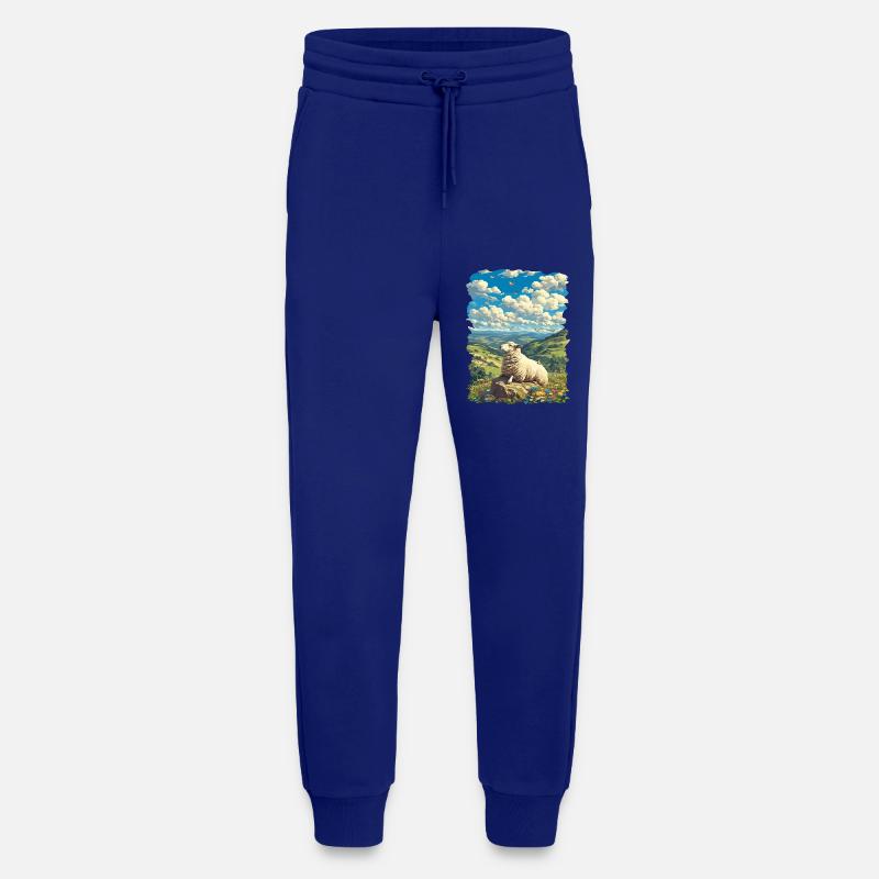 Sheep Sheep - Jogging Pants - made by SPREAD - Iconic Blue
