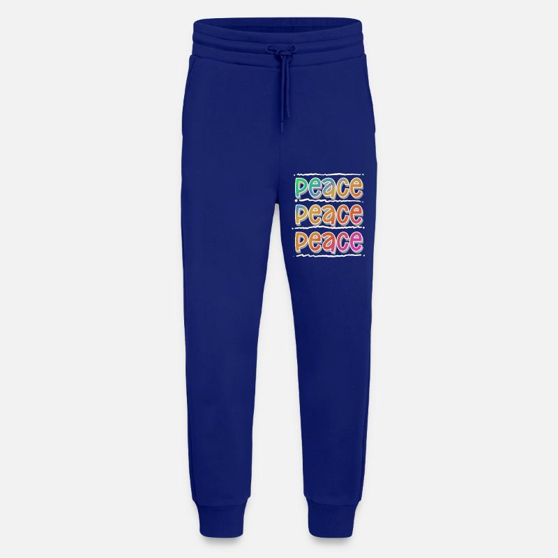 Peace - Jogginghose - made by SPREAD - Iconic Blue