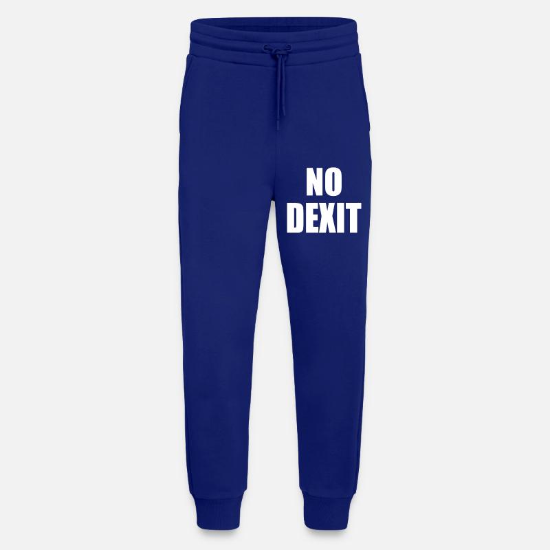 No dexit - Jogging Pants - made by SPREAD  - Iconic Blue