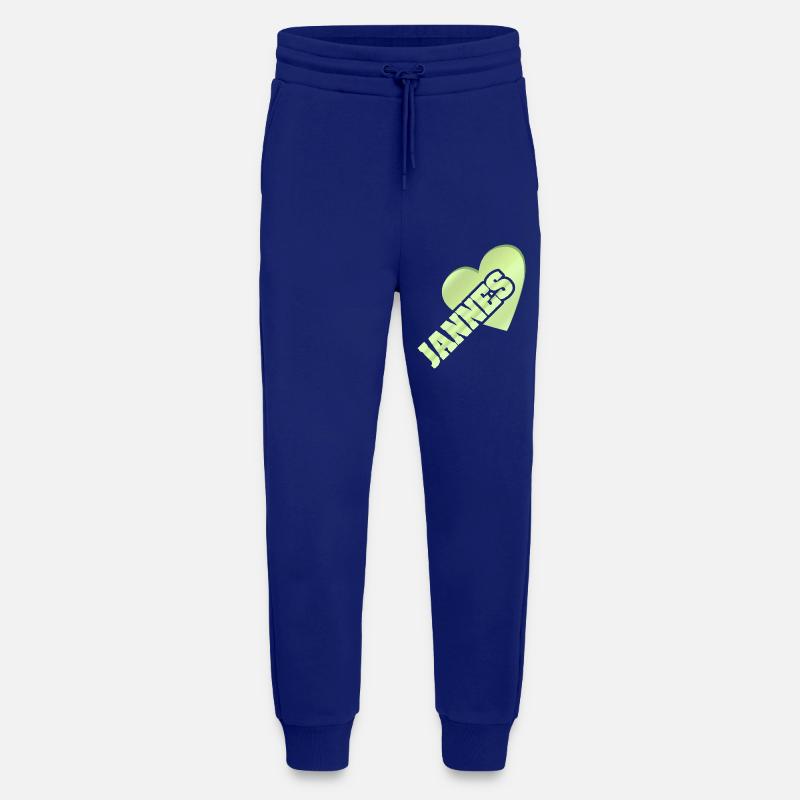 Jannes comme l’or - Pantalon de jogging bio décontracté fabriqué en UE - Iconic Blue