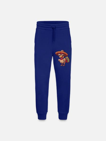 Turkey Comic Funny Sombrero - Jogging Pants - made by SPREAD - Iconic Blue
