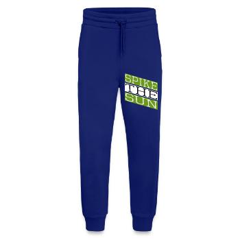 Compétences de volleyball de plage geek - Pantalon de jogging bio décontracté fabriqué en UE - Iconic Blue - Devant