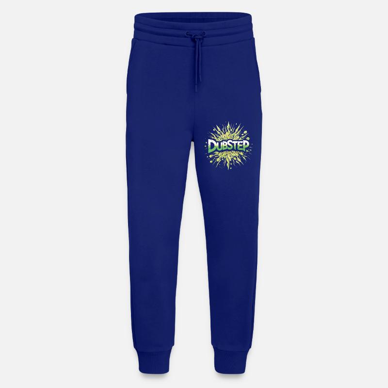 dubstep explosion - Pantalon de jogging bio décontracté fabriqué en UE - Iconic Blue