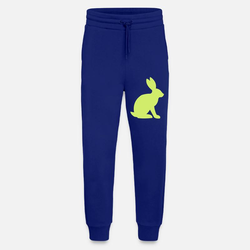 Bunny Silhouette - Jogging Pants - made by SPREAD  - Iconic Blue