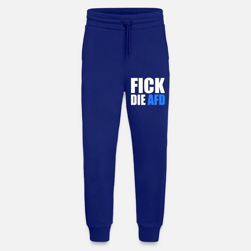 Fick die afd - Jogginghose - made by SPREAD - Iconic Blue