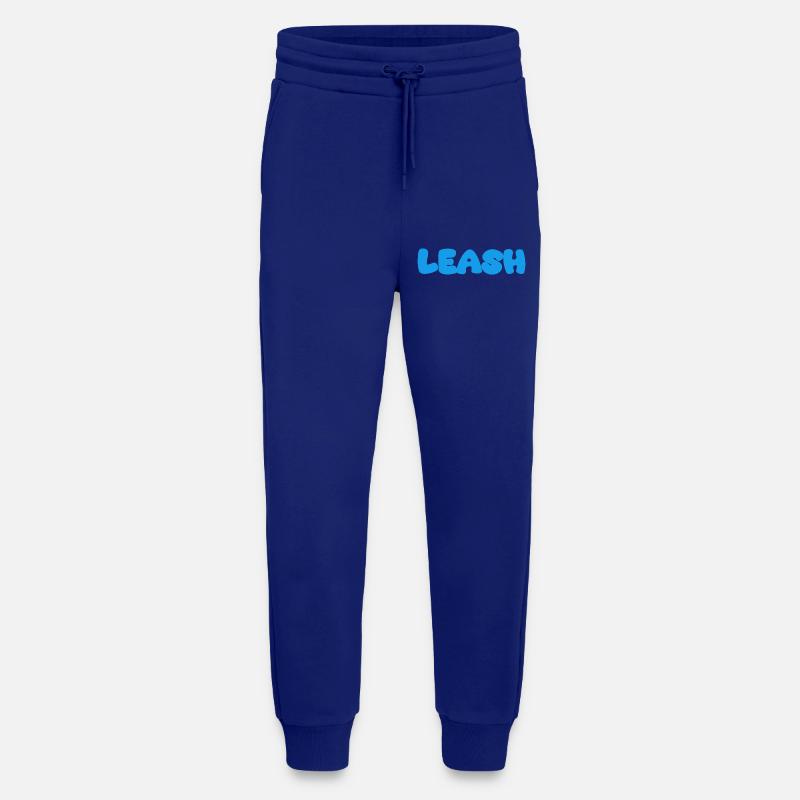Leash Name Blue - Jogging Pants - made by SPREAD  - Iconic Blue