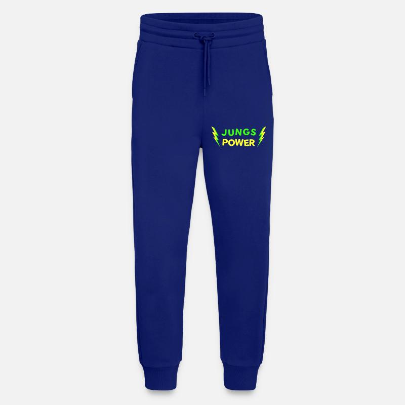 JUNGS POWER - neon - Jogginghose - made by SPREAD - Iconic Blue