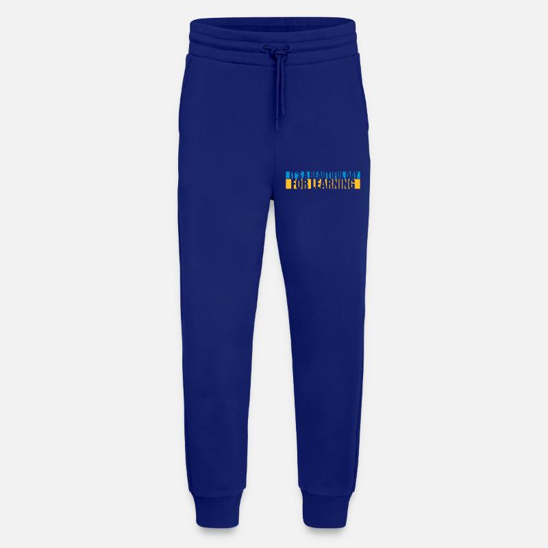 beautiful day for learning - Jogginghose - made by SPREAD - Iconic Blue