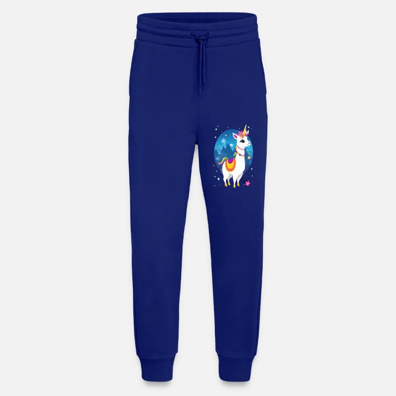 Lama Einhorn - Jogginghose - made by SPREAD - Iconic Blue