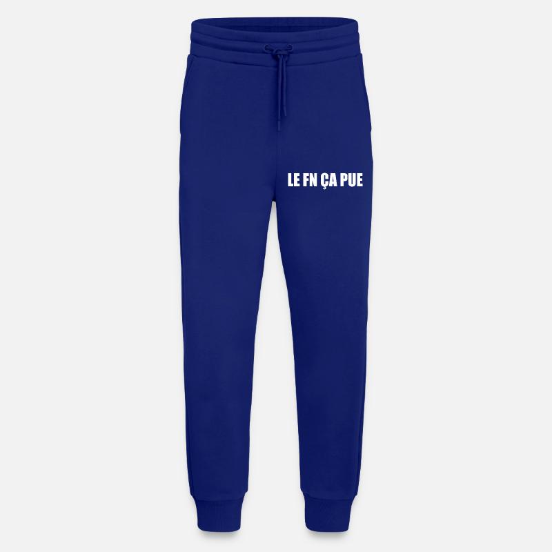 le fn ça pue - Pantalon de jogging bio décontracté fabriqué en UE - Iconic Blue