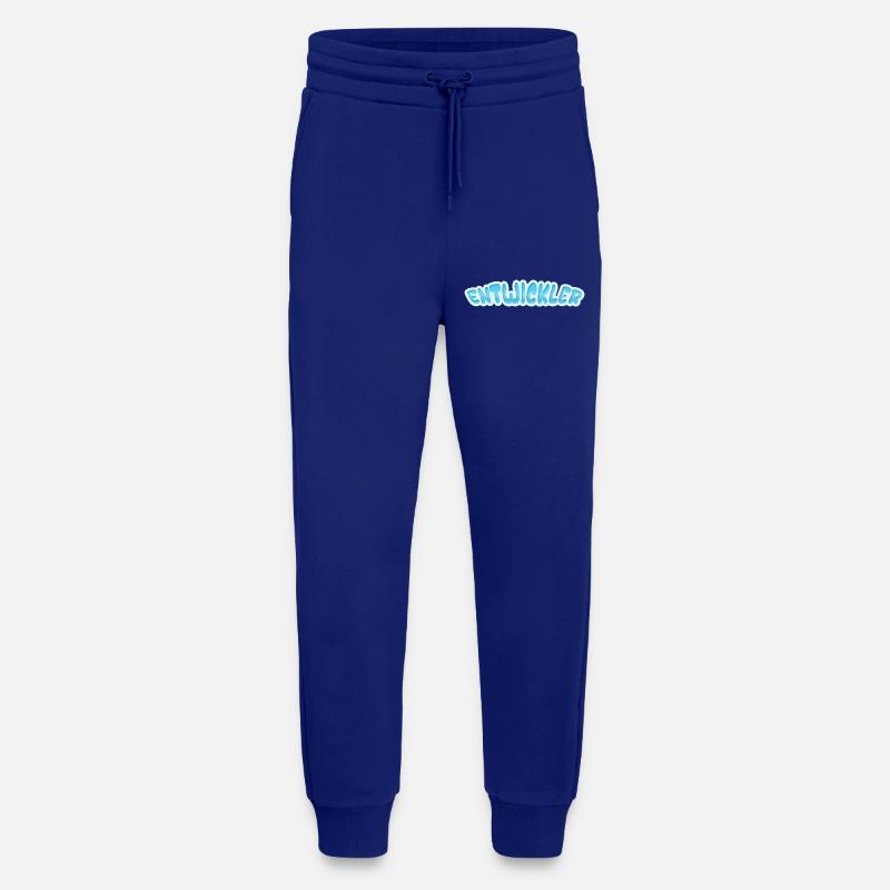 Developer Developer - Jogging Pants - made by SPREAD  - Iconic Blue