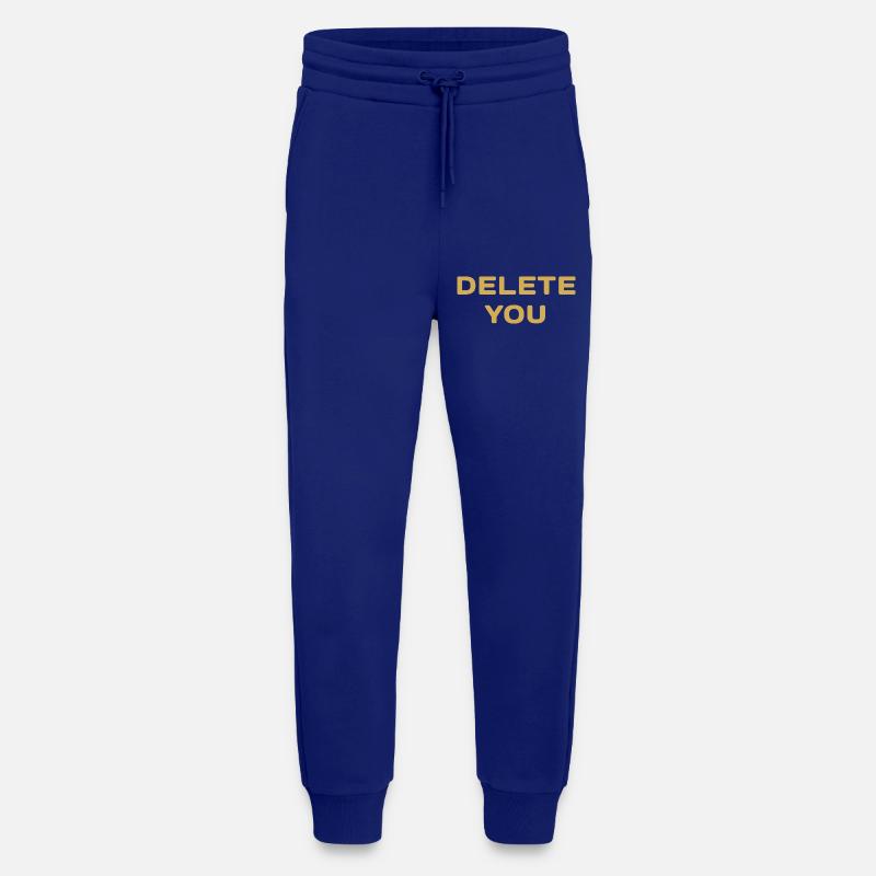 DELETE funny - Jogginghose - made by SPREAD - Iconic Blue