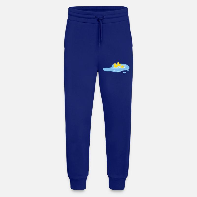 Ducks in a pond - Jogging Pants - made by SPREAD  - Iconic Blue