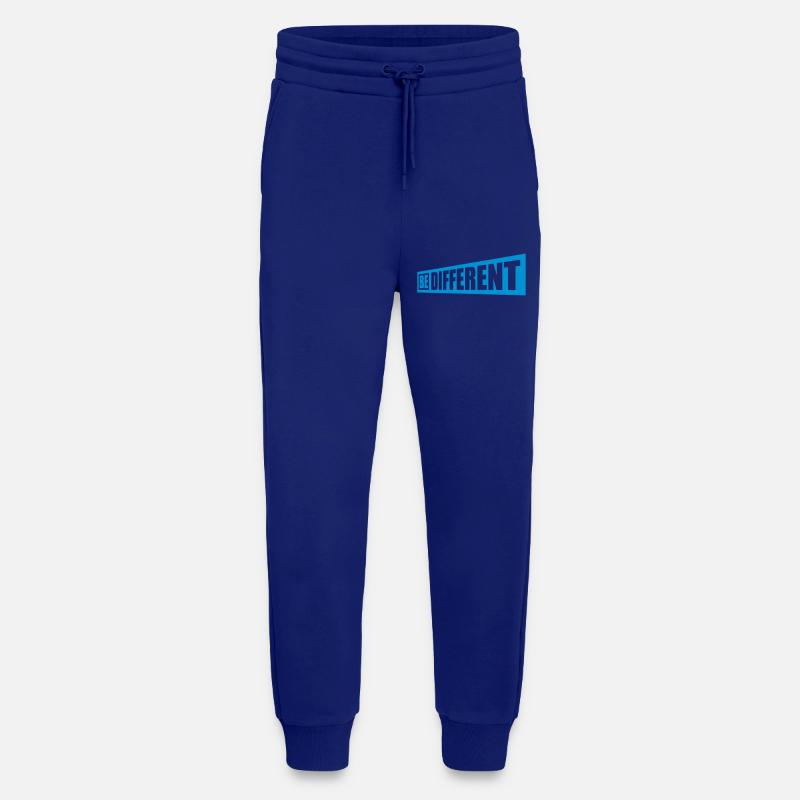 Be different Logo Design - Jogginghose - made by SPREAD - Iconic Blue