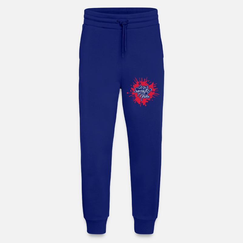 moi sarcastique ne cite jamais - Pantalon de jogging bio décontracté fabriqué en UE - Iconic Blue