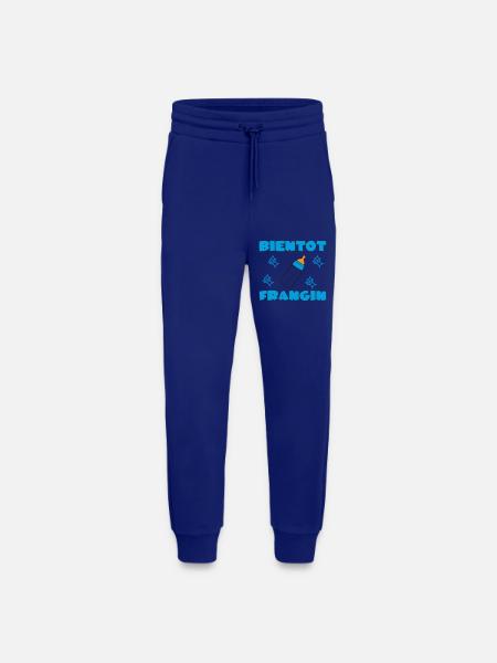 SOON BROTHER - Jogging Pants - made by SPREAD - Iconic Blue