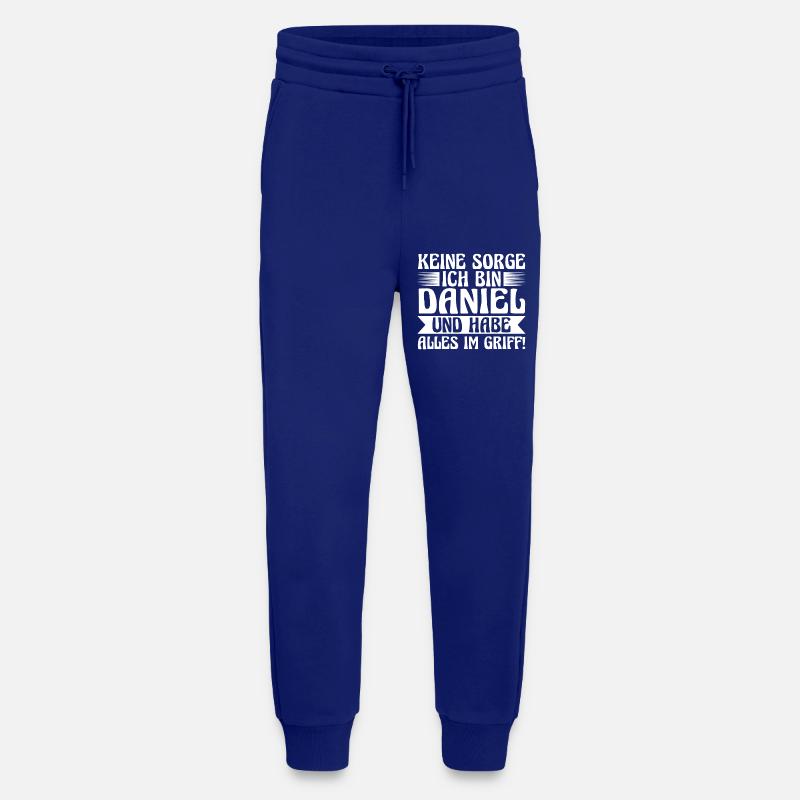 First name Daniel - Jogging Pants - made by SPREAD  - Iconic Blue